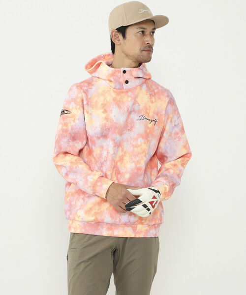 BEAMS GOLF ビームスゴルフタイダイ プルオーバー パーカー