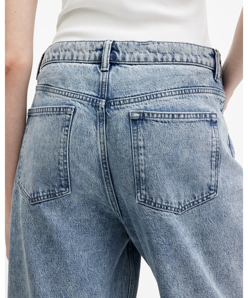 ALLSAINTS（オールセインツ）の「BLAKE LOW SLUNG WIDE LEG DENIM JEANS | BLAKE ロー スラング ワイド レッグ デニム ジーンズ（デニムパンツ・レディース・インディゴブルー・26/27/28/25/24）」の8枚目の写真