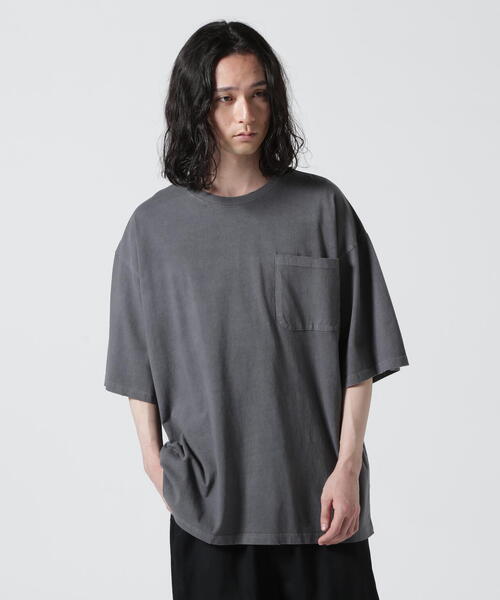 DANKE SCHON（ダンケシェーン）の「【WEB&DEPOT限定】DankeSchon/活性染ロゴ S/S Tee（Tシャツ/カットソー・メンズ・ブラック/ベージュ・M/L）」の15枚目の写真