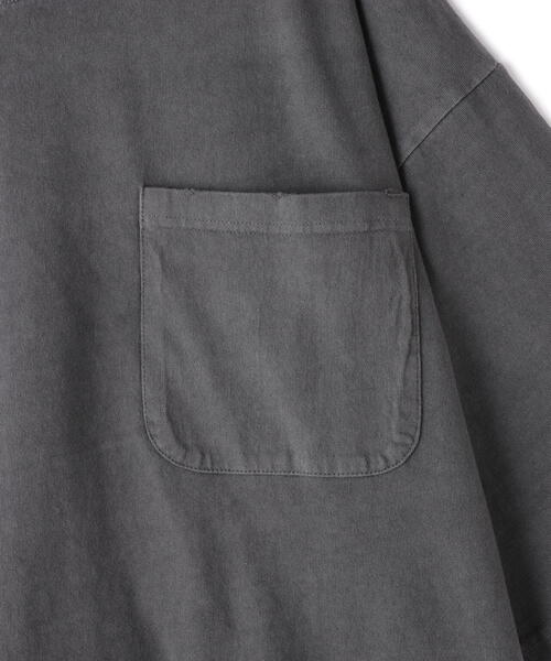 DANKE SCHON（ダンケシェーン）の「【WEB&DEPOT限定】DankeSchon/活性染ロゴ S/S Tee（Tシャツ/カットソー・メンズ・ブラック/ベージュ・M/L）」の21枚目の写真