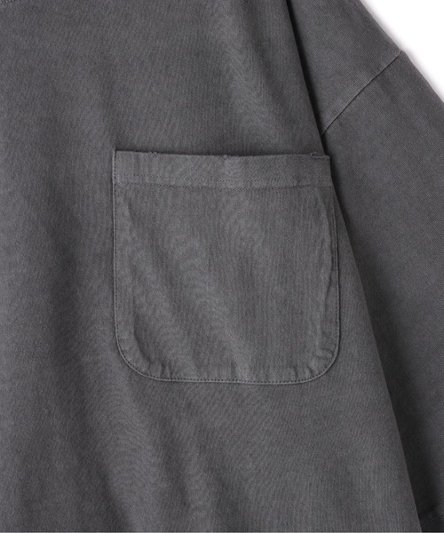 DANKE SCHON（ダンケシェーン）の「【WEB&DEPOT限定】DankeSchon/活性染ロゴ S/S Tee（Tシャツ/カットソー・メンズ・ブラック/ベージュ・M/L）」の3枚目の写真