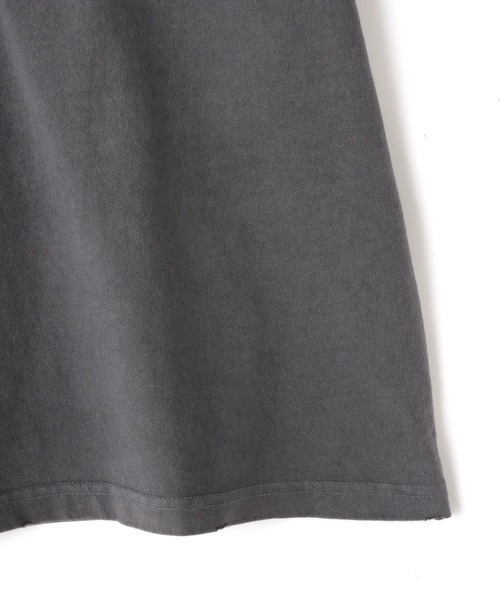 DANKE SCHON（ダンケシェーン）の「【WEB&DEPOT限定】DankeSchon/活性染ロゴ S/S Tee（Tシャツ/カットソー・メンズ・ブラック/ベージュ・M/L）」の4枚目の写真