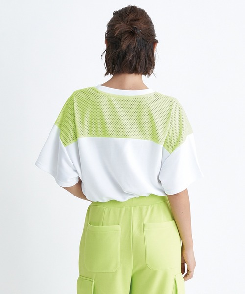 ROXY(ロキシー)の「GREEN SPROUT/ロキシー速乾半袖ドローコード付きクロップドTシャツ(Tシャツ/カットソー・レディース・ミント/ホワイト/ブラック・LARGE/MEDIUM/SMALL)」の16枚目の写真
