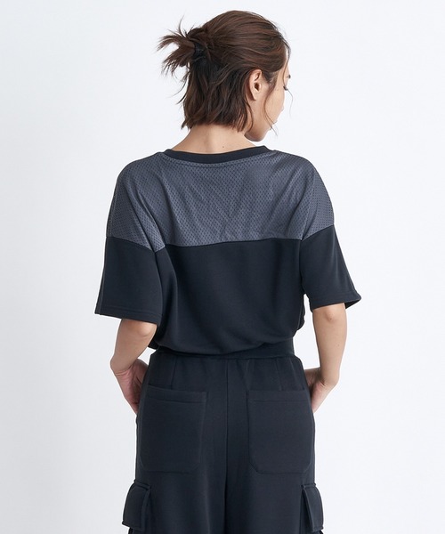 ROXY(ロキシー)の「GREEN SPROUT/ロキシー速乾半袖ドローコード付きクロップドTシャツ(Tシャツ/カットソー・レディース・ミント/ホワイト/ブラック・LARGE/MEDIUM/SMALL)」の10枚目の写真