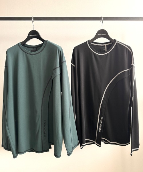 LEANN MOMENT(リーンモーメント)の「Asymmetry cross stitch cut top(Tシャツ/カットソー・レディース・ホワイト/ブラック/グリーン・SMALL/MEDIUM)」の18枚目の写真