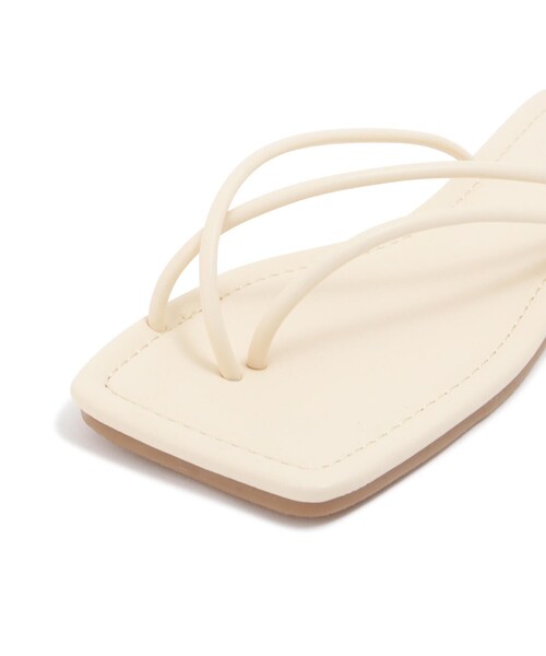 FREE'S MART（フリーズマート）の「◆クッションコンフォートサンダル（サンダル・レディース・ブラック/ホワイト・MEDIUM/SMALL）」の20枚目の写真