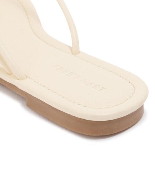 FREE'S MART（フリーズマート）の「◆クッションコンフォートサンダル（サンダル・レディース・ブラック/ホワイト・MEDIUM/SMALL）」の21枚目の写真