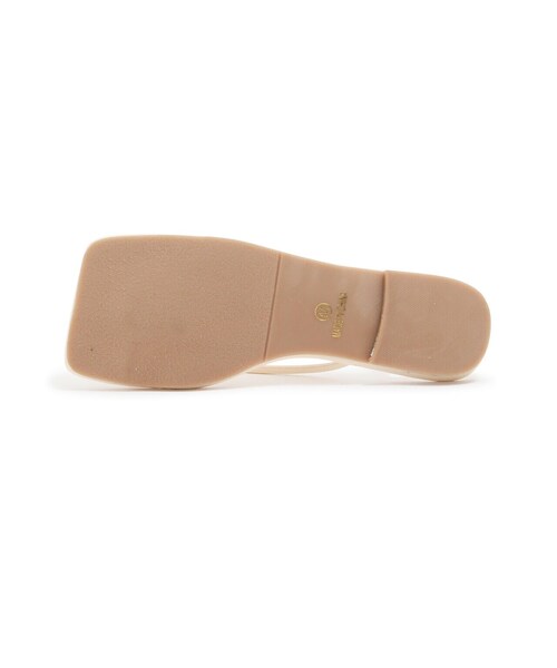 FREE'S MART（フリーズマート）の「◆クッションコンフォートサンダル（サンダル・レディース・ブラック/ホワイト・MEDIUM/SMALL）」の22枚目の写真