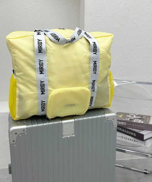 Miridy(ミリディー)の「推し活【オシイロ】BIGエコバッグ(エコバッグ/サブバッグ・レディース・ピンク/レッド/グリーン/オレンジ/パープル/ネイビー/イエロー/グレー/ブラック・FREE)」の6枚目の写真