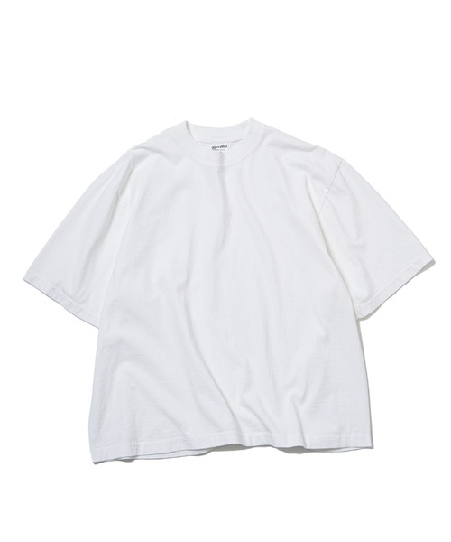 SHAKA WeAR（シャカウェア）の「【SHAKA WeAR】7.5oz Garment Dye Drop Shoulder/ピグメント加工/BIG T（Tシャツ/カットソー・レディース・ブラック/ブラウン/ホワイト/チャコール/クリーム/サンドベージュ・L/M/LL）」の2枚目の写真