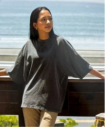 SHAKA WeAR（シャカウェア）の「【SHAKA WeAR】7.5oz Garment Dye Drop Shoulder/ピグメント加工/BIG T（Tシャツ/カットソー・メンズ）」