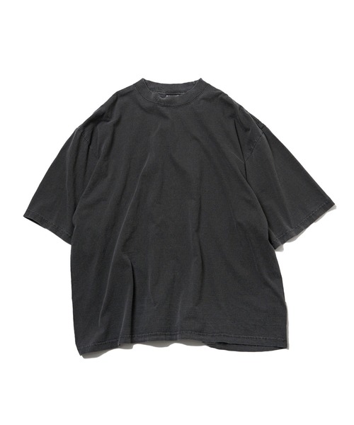 SHAKA WeAR（シャカウェア）の「【SHAKA WeAR】7.5oz Garment Dye Drop Shoulder/ピグメント加工/BIG T（Tシャツ/カットソー・レディース・ブラック/ブラウン/ホワイト/チャコール/クリーム/サンドベージュ・L/M/LL）」の10枚目の写真