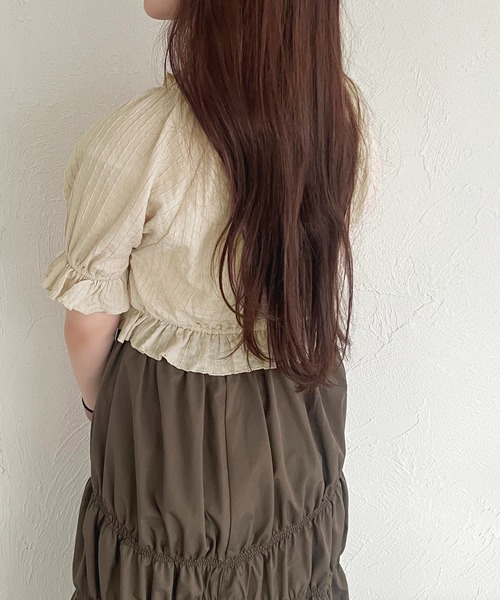 リボンパフブラウス【ZOZOTOWN限定アイテム】（シャツ/ブラウス