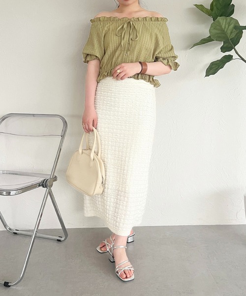 リボンパフブラウス【ZOZOTOWN限定アイテム】（シャツ/ブラウス