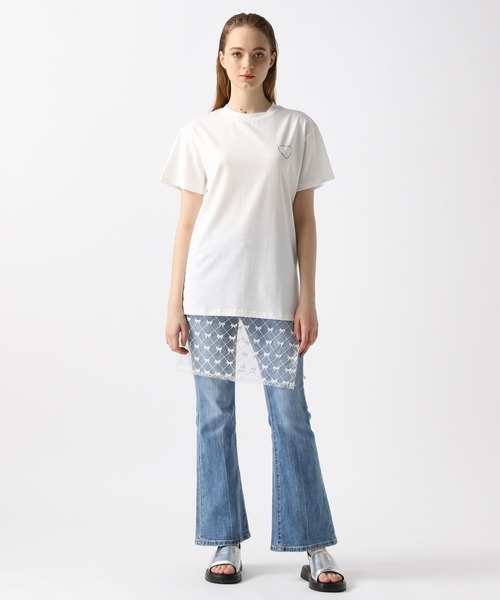 FOREVER 21（フォーエバー トゥエンティーワン）の「【2024SS】ラップレーススカート（スカート・レディース・ブラック/オフホワイト・FREE）」の21枚目の写真