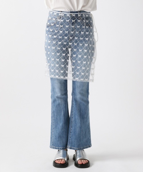 FOREVER 21（フォーエバー トゥエンティーワン）の「【2024SS】ラップレーススカート（スカート・レディース・ブラック/オフホワイト・FREE）」の16枚目の写真