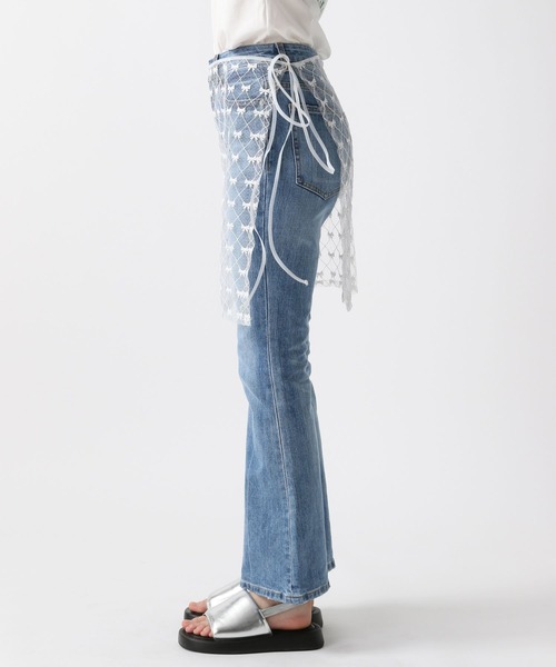 FOREVER 21（フォーエバー トゥエンティーワン）の「【2024SS】ラップレーススカート（スカート・レディース・ブラック/オフホワイト・FREE）」の15枚目の写真