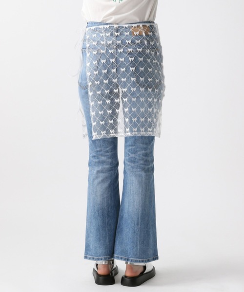 FOREVER 21（フォーエバー トゥエンティーワン）の「【2024SS】ラップレーススカート（スカート・レディース・ブラック/オフホワイト・FREE）」の14枚目の写真