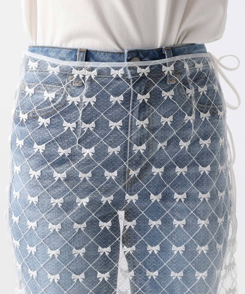 FOREVER 21（フォーエバー トゥエンティーワン）の「【2024SS】ラップレーススカート（スカート・レディース・ブラック/オフホワイト・FREE）」の12枚目の写真