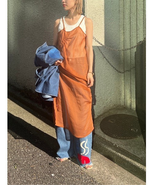 BLACK BY MOUSSY(ブラックバイマウジー)の「embroidery shirt(エンブロイダリーシャツ)(シャツ/ブラウス・レディース・ブルー・FREE)」の19枚目の写真