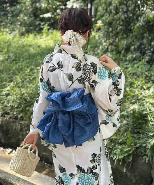 un dix cors（アンディコール）の「《カラーで楽しむ夏映え》浴衣（手袋・レディース・レッド/グリーン/イエロー/ブルー・FREE）」の16枚目の写真