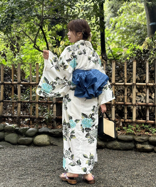 un dix cors（アンディコール）の「《カラーで楽しむ夏映え》浴衣（手袋・レディース・レッド/グリーン/イエロー/ブルー・FREE）」の19枚目の写真