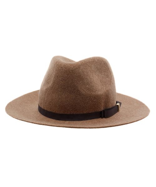 ikka（イッカ）の「フェルトツバ広ハット（ハット・レディース・グレー/ブラック/キャメル/ベージュ・FREE）」の4枚目の写真