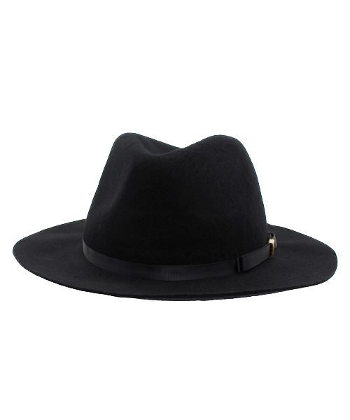 ikka（イッカ）の「フェルトツバ広ハット（ハット・レディース・グレー/ブラック/キャメル/ベージュ・FREE）」の2枚目の写真