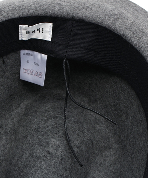 ikka（イッカ）の「フェルトツバ広ハット（ハット・レディース・グレー/ブラック/キャメル/ベージュ・FREE）」の10枚目の写真