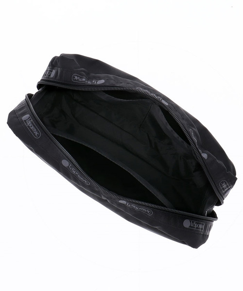 EXTRA LARGE RECTANGULAR COSMETIC ブラックスクリプトコスメティック（ポーチ）｜LeSportsac（レスポートサック）