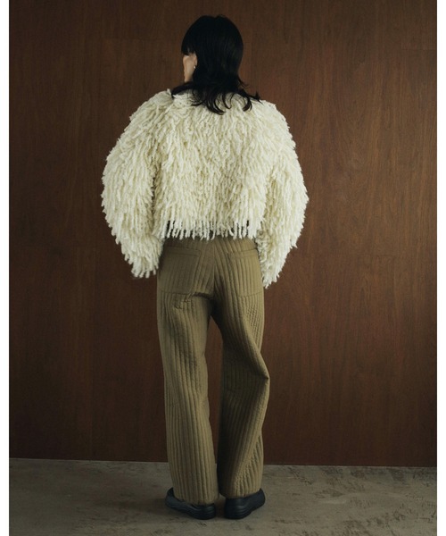 【セール】Quilting Line Pants（スウェットパンツ）｜anuke（アンヌーク）