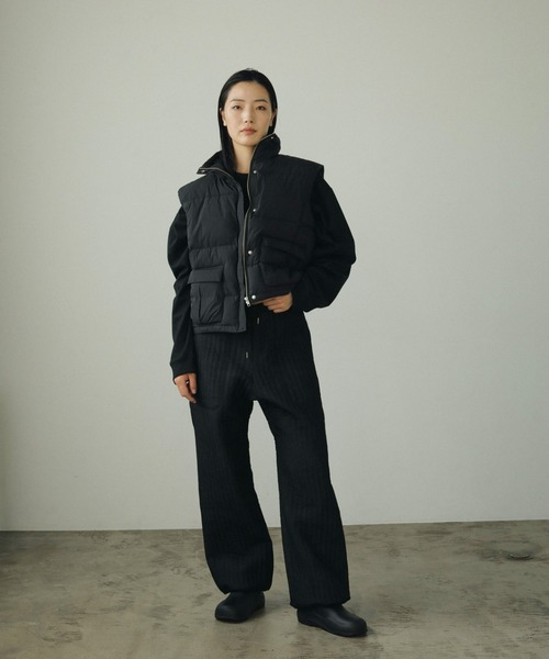 anuke（アンヌーク）の「Quilting Line Pants（スウェットパンツ