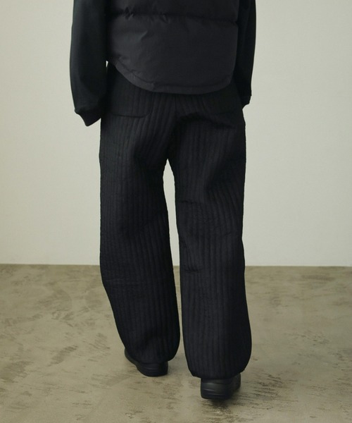パンツ anuke Quilting Line Pants anuke(アンヌーク)の「Quilting Line Pants(スウェットパンツ