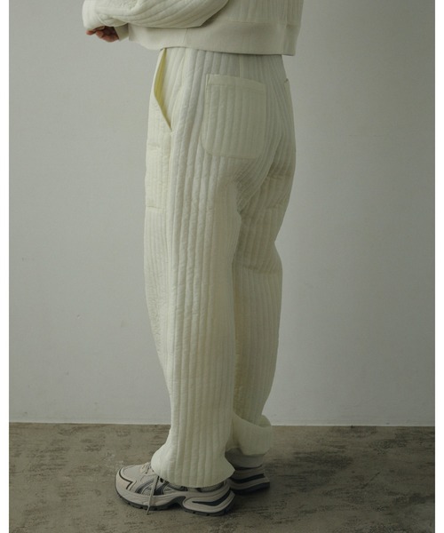 パンツ anuke Quilting Line Pants anuke 】Quilting Line Pants | valance 福井｜レディース