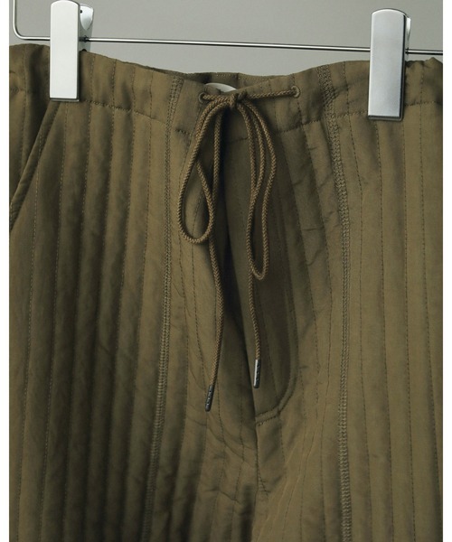 【セール】Quilting Line Pants（スウェットパンツ）｜anuke（アンヌーク）