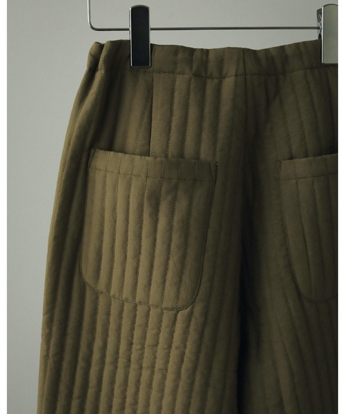 anuke（アンヌーク）の「Quilting Line Pants（スウェットパンツ