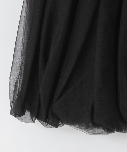 LOWRYS FARM(ローリーズファーム)の「チュールバルーンスカート 135126(スカート・キッズ・グレー/ブラック・110cm/120cm/130cm/140cm/150cm)」の4枚目の写真