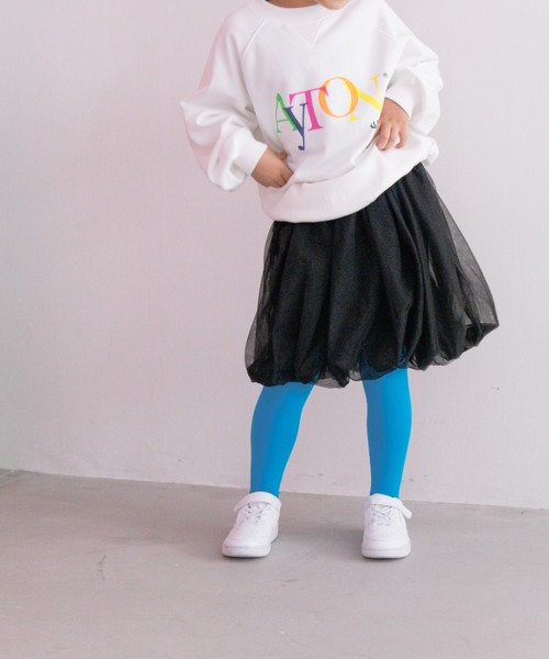 LOWRYS FARM(ローリーズファーム)の「チュールバルーンスカート 135126(スカート・キッズ・グレー/ブラック・110cm/120cm/130cm/140cm/150cm)」の12枚目の写真