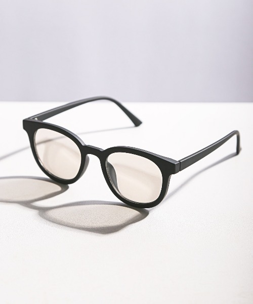 LUXSTYLE（ラグスタイル）の「ラバー加工フレームフラットレンズサングラス（サングラス・メンズ・ライトグリーン/ライトブルー/スモーク/ライトブラウン/スモークグレー/シルバー系その他・FREE）」の6枚目の写真