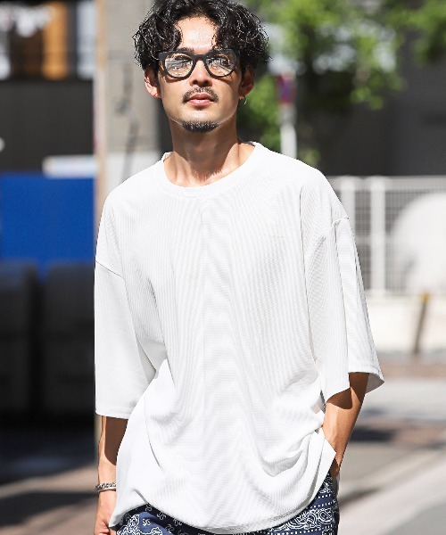 LUXSTYLE（ラグスタイル）の「ラバー加工フレームフラットレンズサングラス（サングラス・メンズ・ライトグリーン/ライトブルー/スモーク/ライトブラウン/スモークグレー/シルバー系その他・FREE）」の8枚目の写真