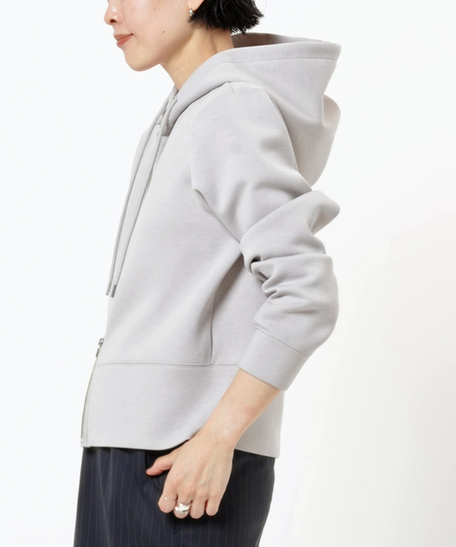 AP STUDIO（エーピーストゥディオ）の「TR DBR パーカー（パーカー・レディース・ライトグレー/グレー・FREE）」の8枚目の写真