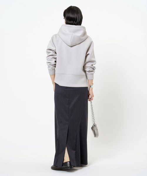 AP STUDIO（エーピーストゥディオ）の「TR DBR パーカー（パーカー・レディース・ライトグレー/グレー・FREE）」の12枚目の写真