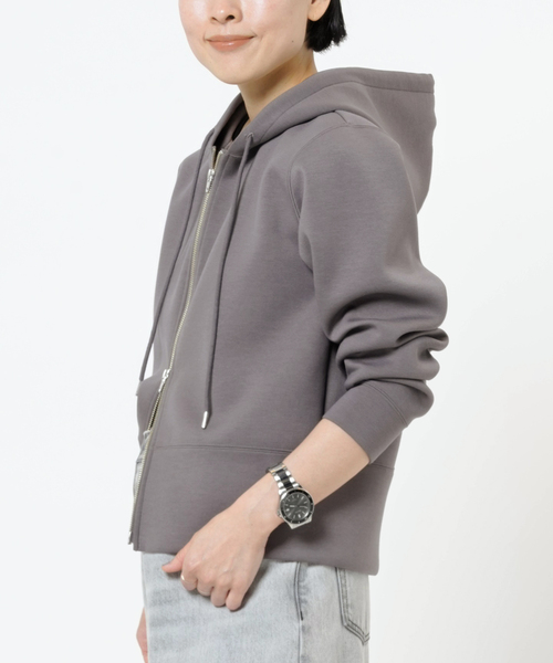 AP STUDIO（エーピーストゥディオ）の「TR DBR パーカー（パーカー・レディース・ライトグレー/グレー・FREE）」の13枚目の写真