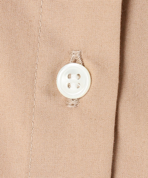 Spick & Span（スピックアンドスパン）の「≪追加≫50コットンオーバーシャツ（シャツ/ブラウス・レディース・カーキ/ベージュ/ホワイト/サックスブルー・FREE）」の11枚目の写真