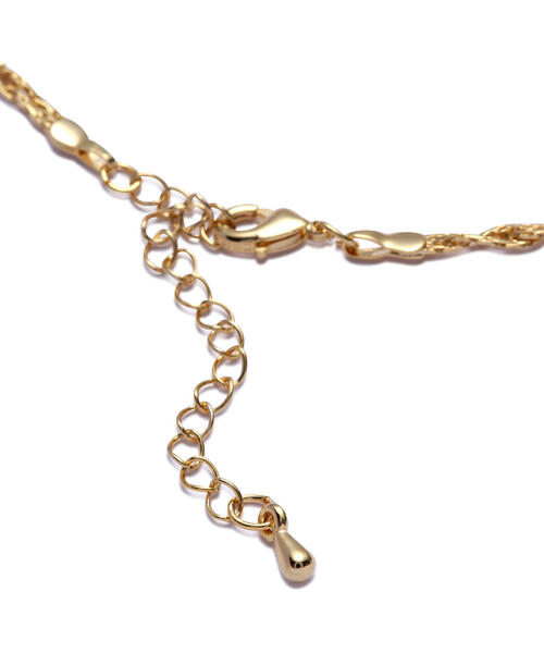 N.（N. Natural Beauty Basic）（エヌエヌナチュラルビューティーベーシック）の「◆ツイストチェーンネックレス（ネックレス・レディース・ゴールド/シルバー・ﾌﾘ-）」の10枚目の写真