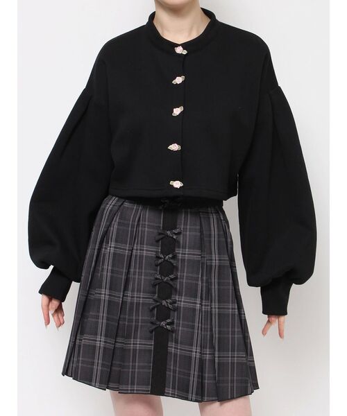 merry jenny（メリージェニー）の「ローズカーデイガン（カーディガン/ボレロ・レディース・ブルー/ブラック/アイボリー・FREE）」の17枚目の写真