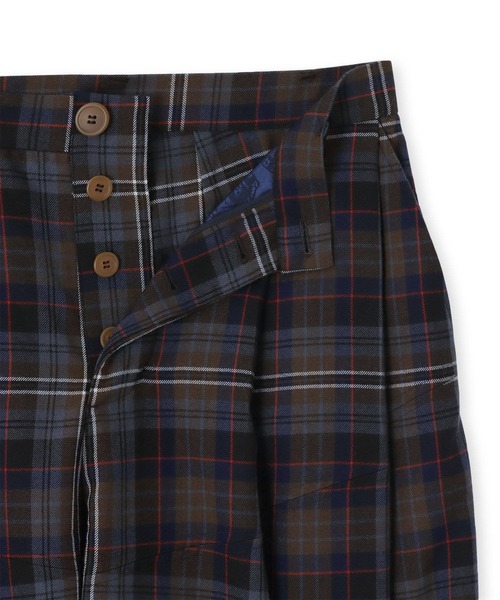 【セール】“BRICK TARTAN” バレル トラウザー【249023 3315】（その他パンツ）｜Vivienne Westwood MAN（ヴィヴィアンウエストウッドマン）