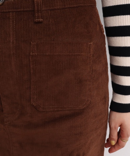 CHILD WOMAN（チャイルドウーマン）の「14Ｗコール ミニスカート（スカート・レディース・ブラウン/ネイビー・36/38）」の15枚目の写真