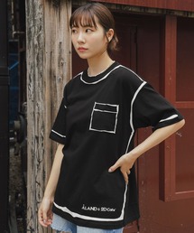 ALAND | 【UNISEX】ALAND×2DCAFE／2DトロンプイユT(Tシャツ/カットソー)