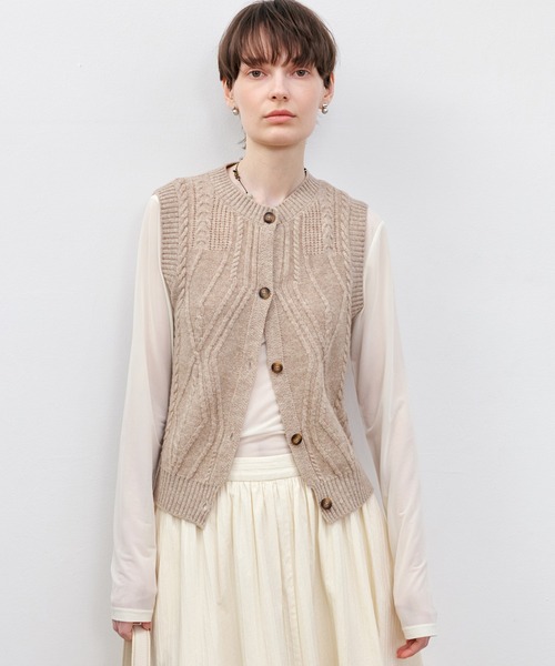 tageechita（タジチタ）の「【TAGEECHITA】ベーシックシアートップス（Tシャツ/カットソー・レディース・アイボリー/オリーブ・L/M/S）」の11枚目の写真